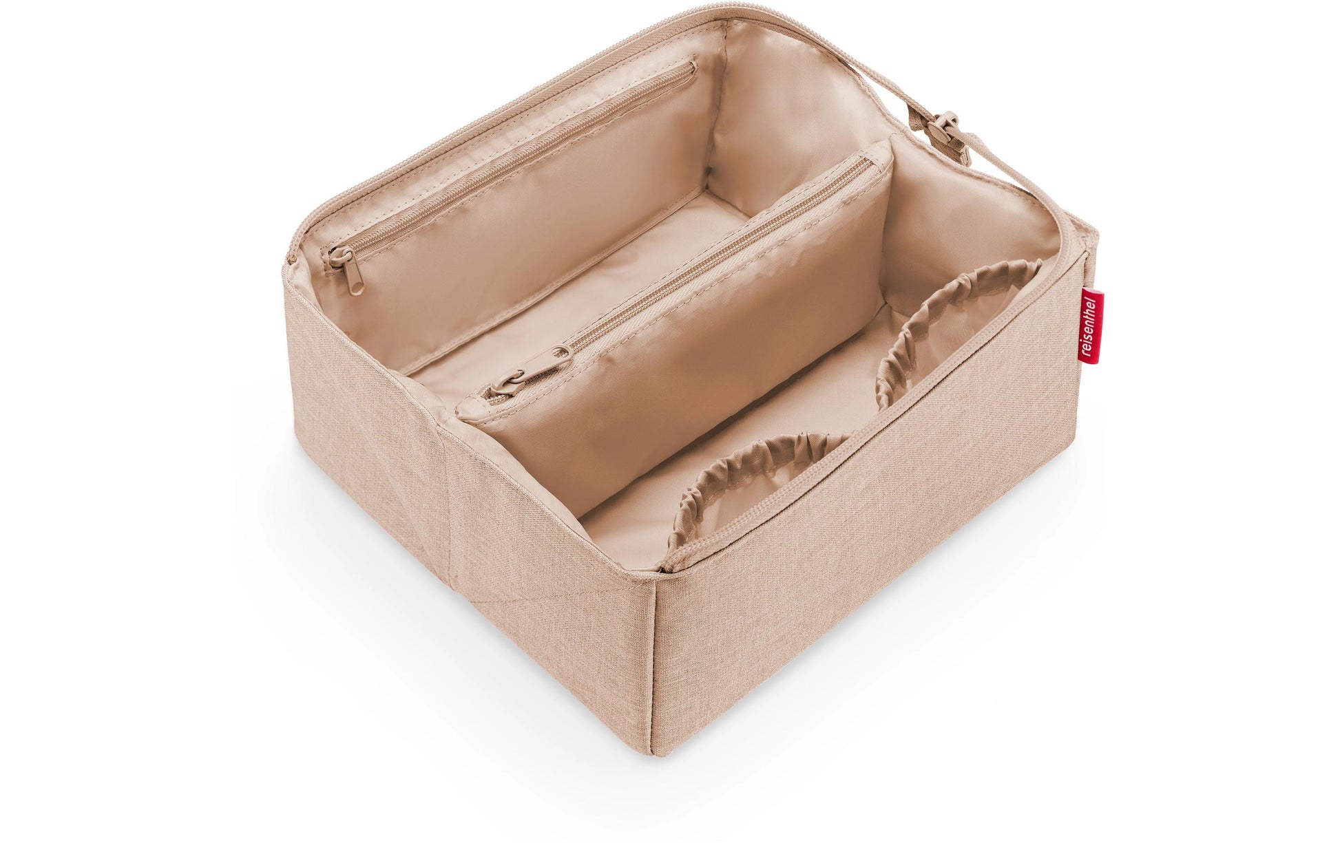 Reisenthel Necessaire Fold Case – 1,5 l, Wasserfest – Beige, Polyester – MN6041 – 1 Stk.