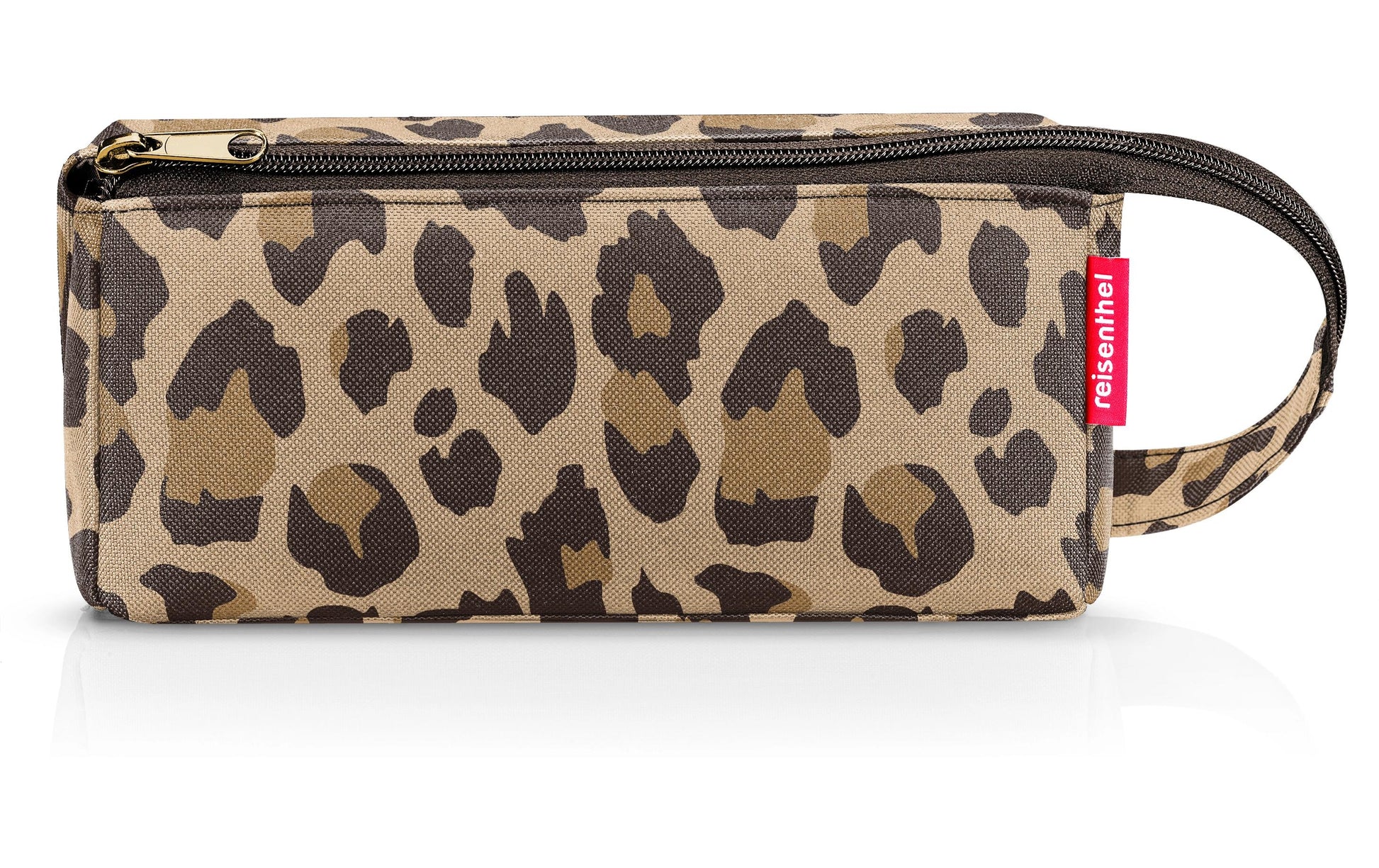 Reisenthel Necessaire Fold Case – Wasserfest, 2 Fächer – 1,5 l – Schwarz/Braun – Polyester – 1 Stk.