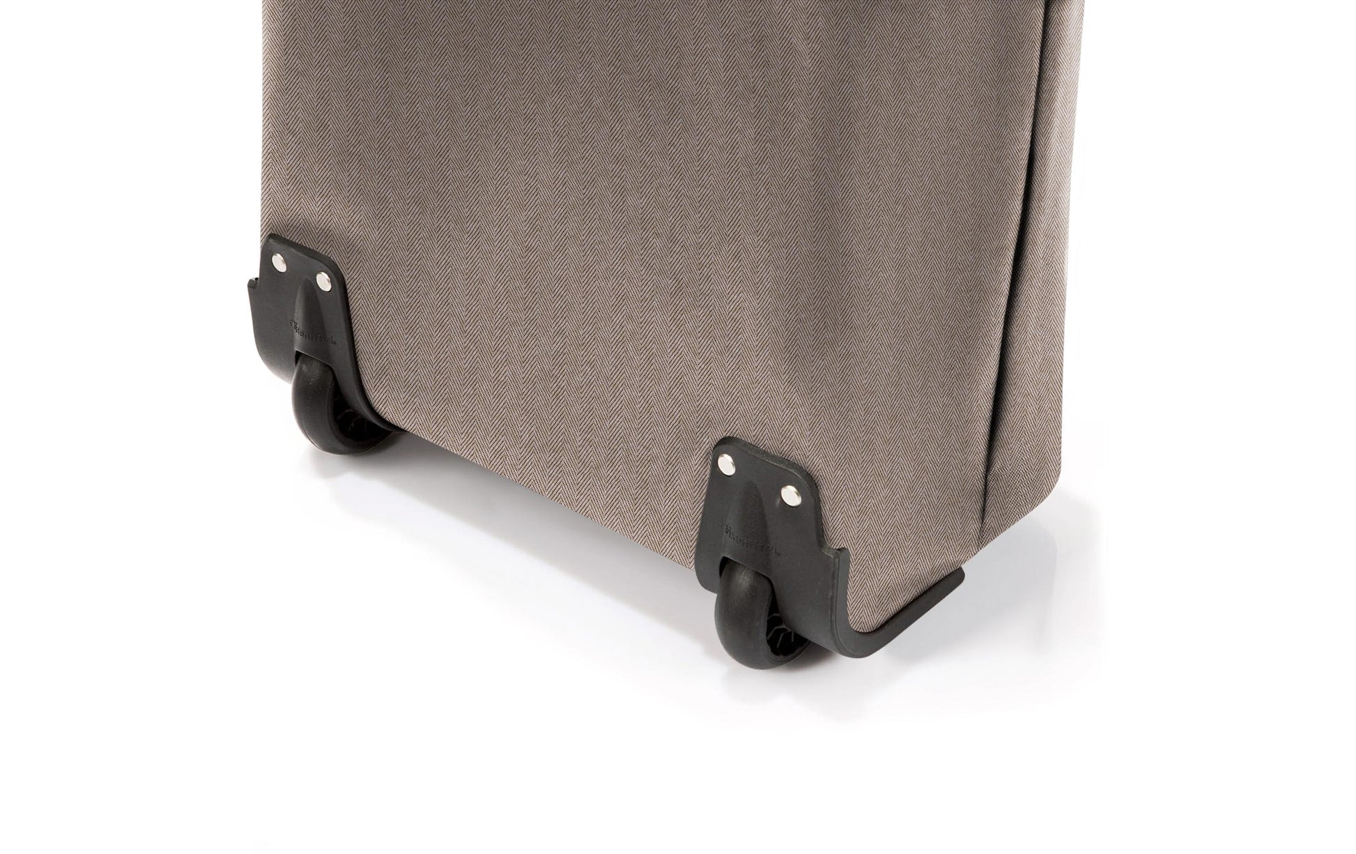 Reisenthel Stofftasche Polyester, Fischgrätmuster Mokka, 430×530×210 mm, mit 2 Rädern