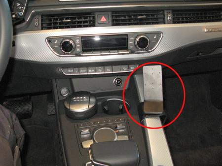 Brodit ProClip Fahrzeug-Dock für tragbare Rechner – Schwarz