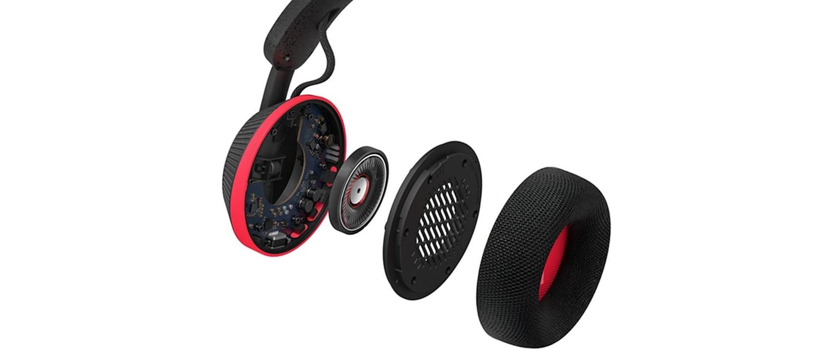 Philips TAA6219BK – On-Ear Bluetooth Kopfhörer – spritzwassergeschützt, USB-C – Rot – bis 80 h