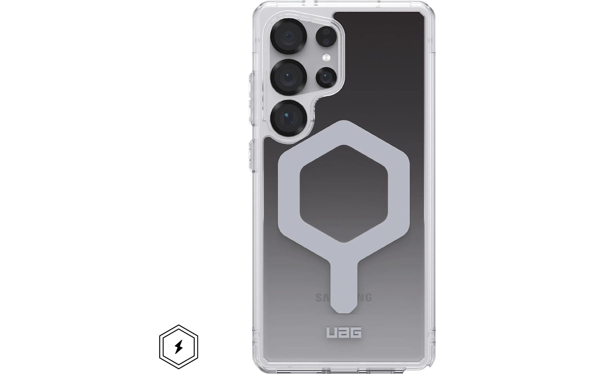 Urban Armor Gear Backcover Plyo Pro – für Samsung Galaxy S25 Ultra – schwarz – MagSafe-kompatibel