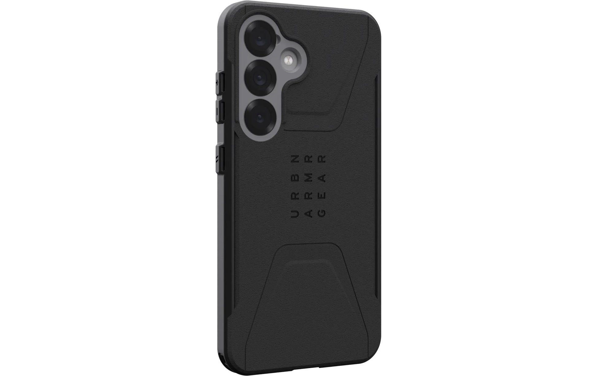 Urban Armor Gear Backcover Civilian Pro – für Samsung Galaxy S25 – schwarz – MagSafe-kompatibel