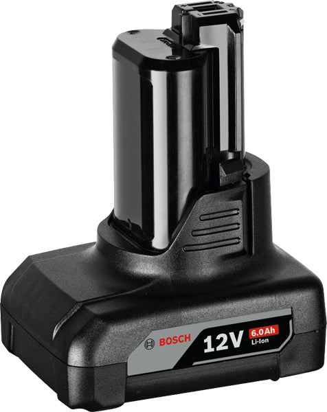 Bosch Professioneller GBA Akku 12 V 6,0 Ah (72 Wh) Li-Ion – für Bosch Professional 12 V