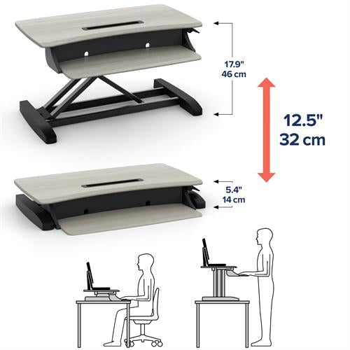Ergotron WorkFit-Z Mini – Stehtisch