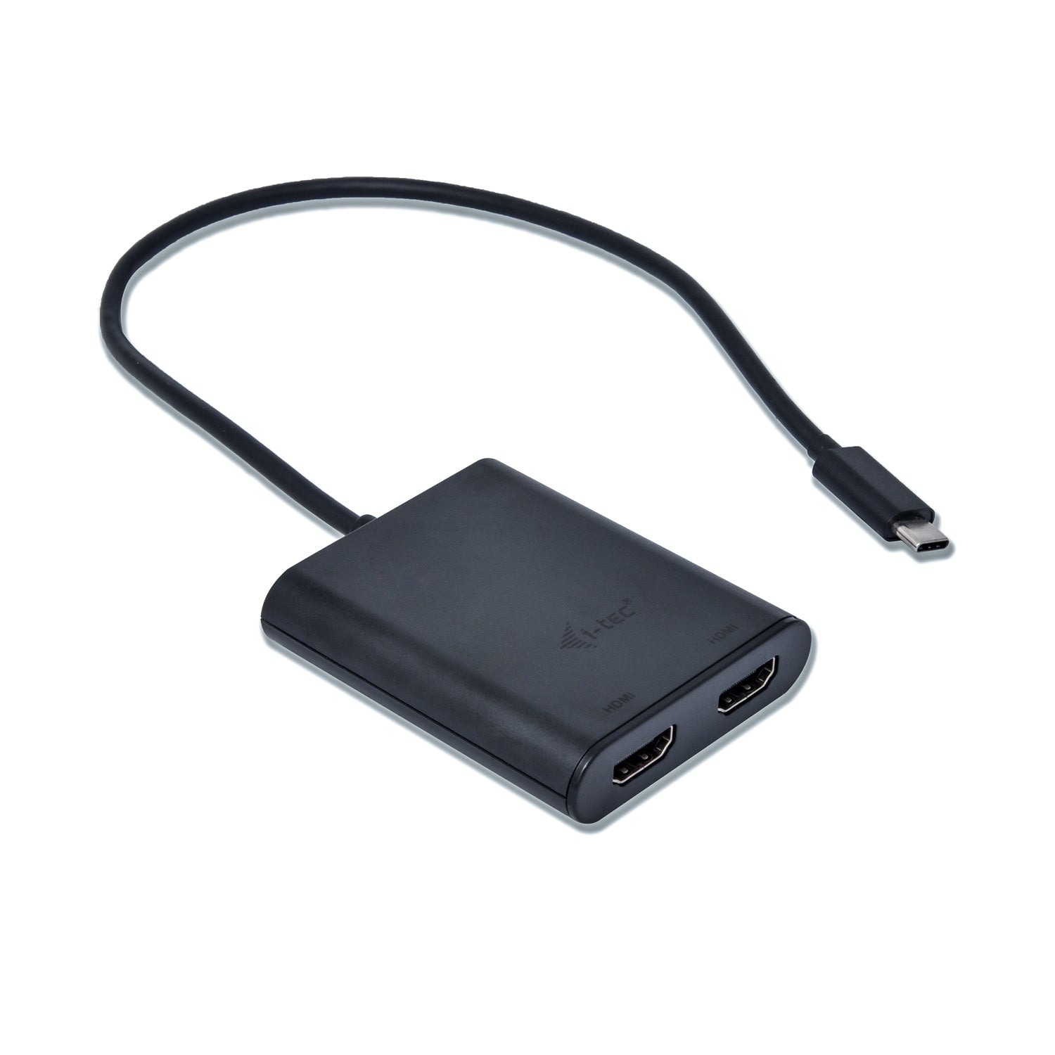 i-tec USB-C Multi-Monitor-Adapter USB-C zu 2× HDMI – 4K (3840 × 2160), USB 3.2 Gen 1 (5 Gbit/s), 0,3 m