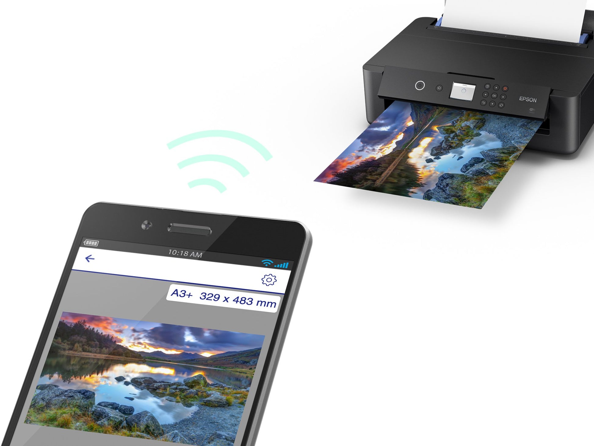 Epson Expression Photo XP-15000 – Fotodrucker, A3+, Farbe, Duplex, LAN/WLAN/USB, 5760 × 1440 dpi