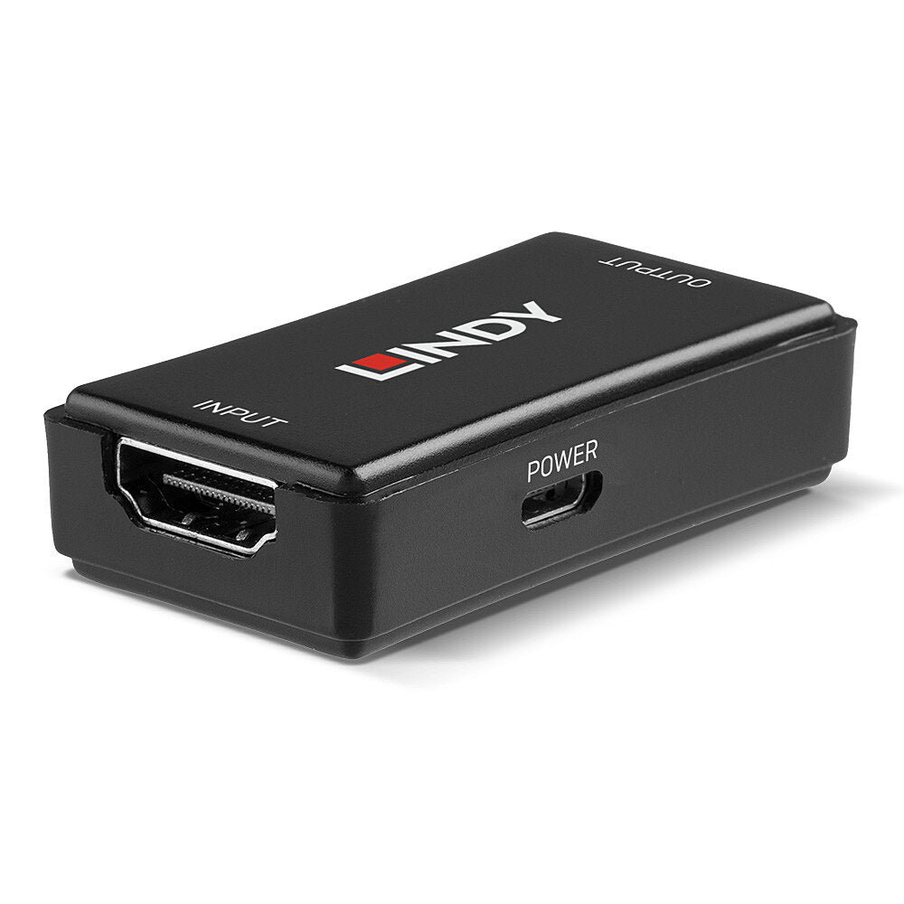 Lindy HDMI-Repeater, 40 m, HDMI 2.0 (18 Gbit/s)