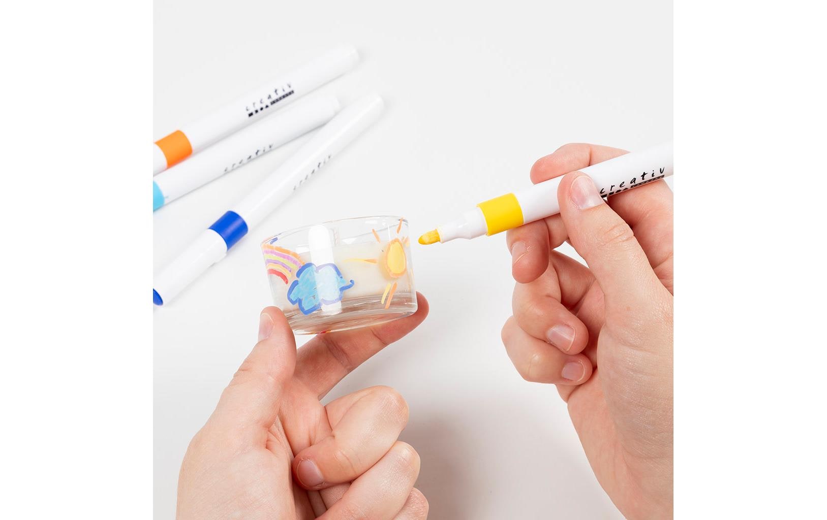 Creativ Company Kerzenglas, Glas, Transparent, 3,2 × 5 × 5 cm, 48 Stück