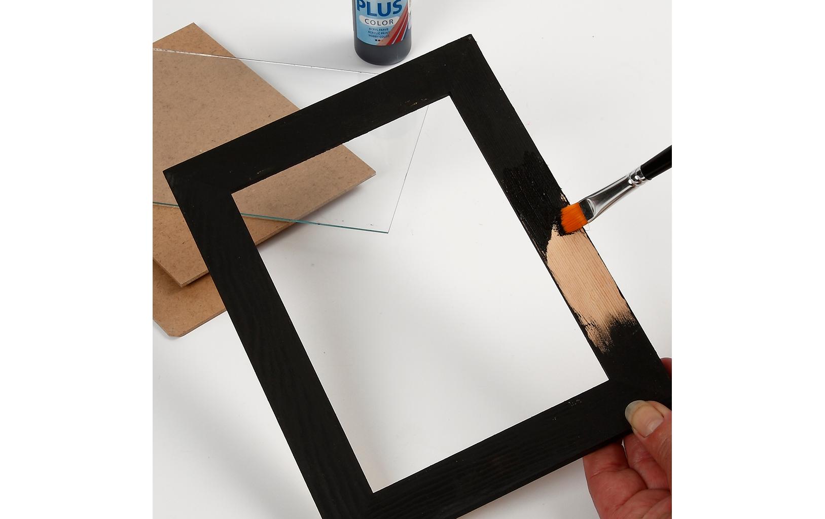 Creativ Company Bilderrahmen – für 16 × 21 cm – Holz & Glas, natur