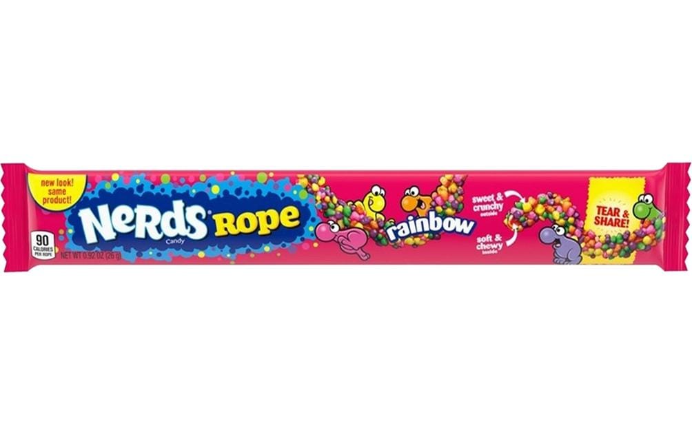 Wonka Nerds Rope Fruchtgummi – Rainbow – 3 × 26 g