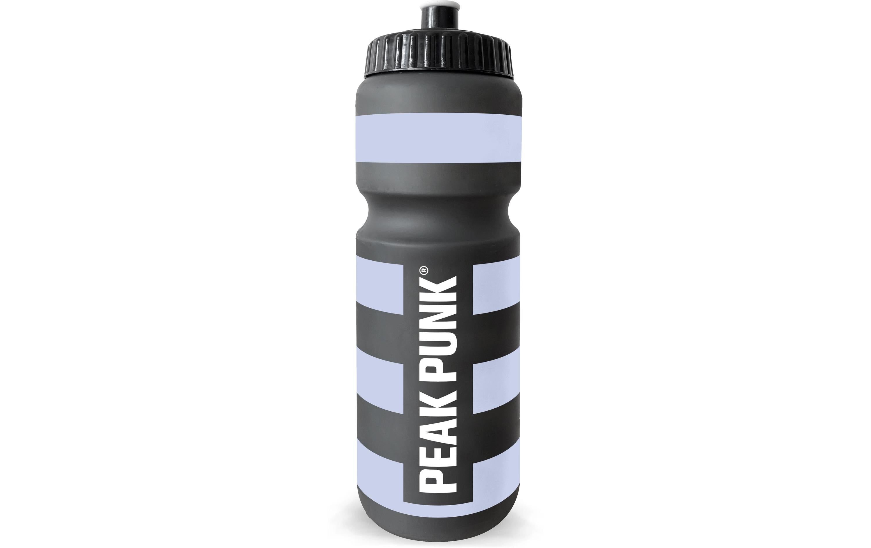 Peak punk Trinkflasche 750 ml – Zuckerrohrpulpe (Bagasse), Schraubverschluss, Hellblau