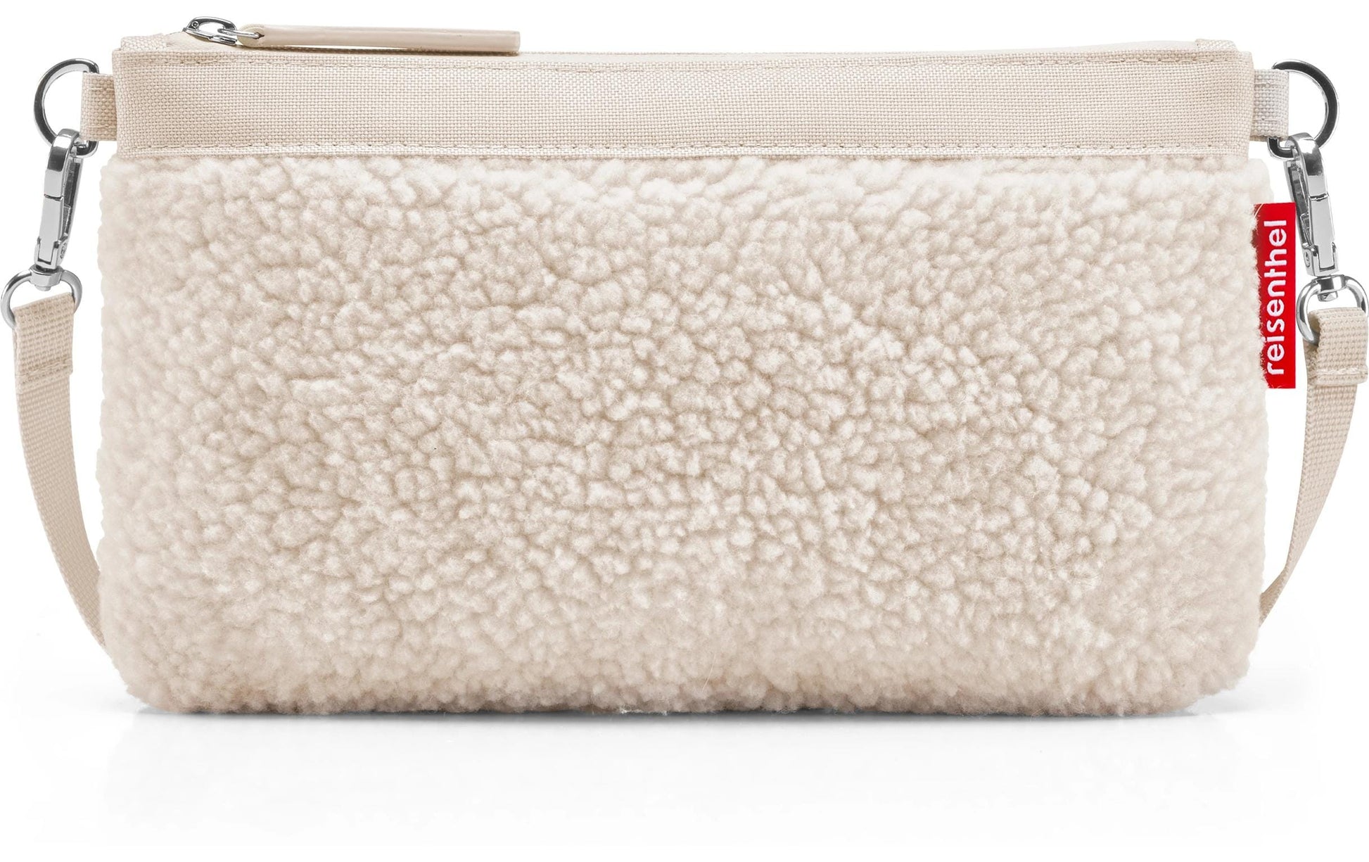 Reisenthel Necessaire mini – Reisebeutel, 1 l, Polyester (rPET), Beige, 26 × 15 × 10 cm