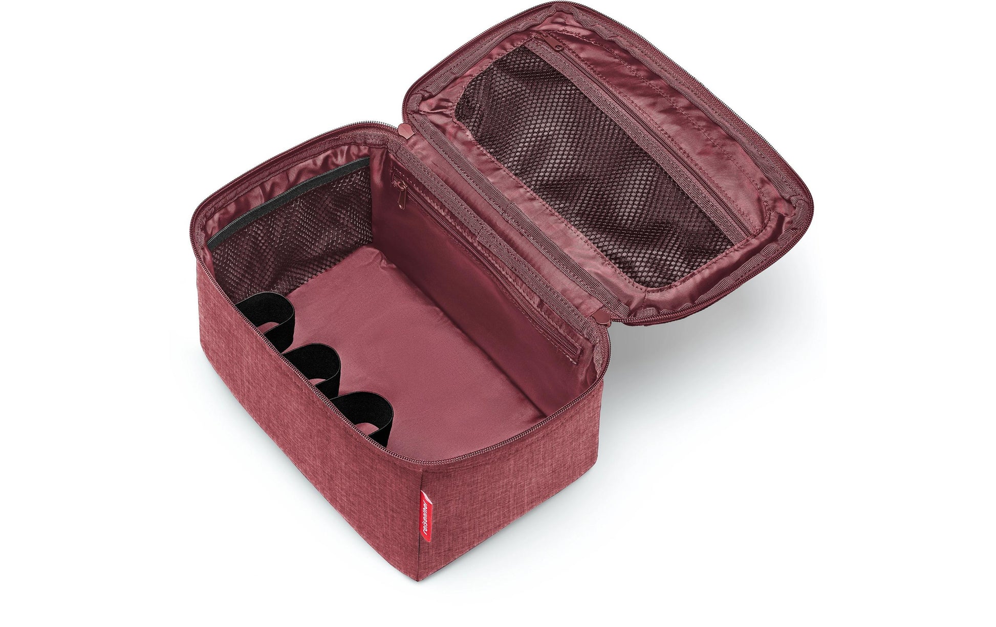Reisenthel Necessaire Beautycase – 4 l – Twist Maroon – Recyceltes Polyester – 1 Stk.