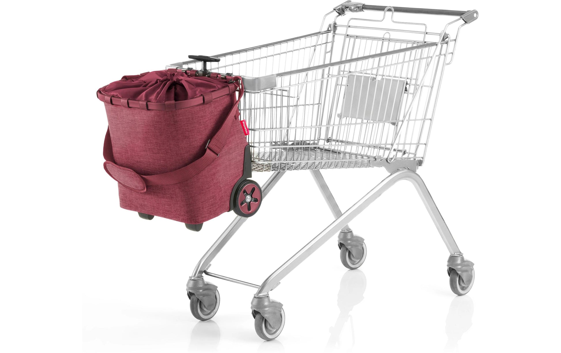 Reisenthel Stofftasche, Polyester, Twist Maroon, 420×475×320 mm