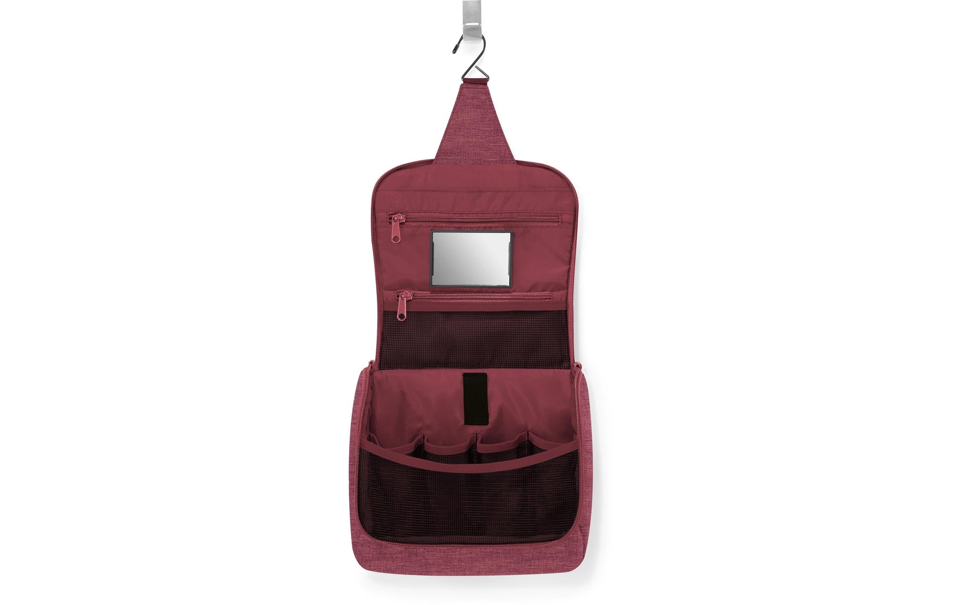 Reisenthel Kosmetiktasche – wasserfest, aufhängbar – 3 l – Bordeaux – Polyester – 1 Stk.