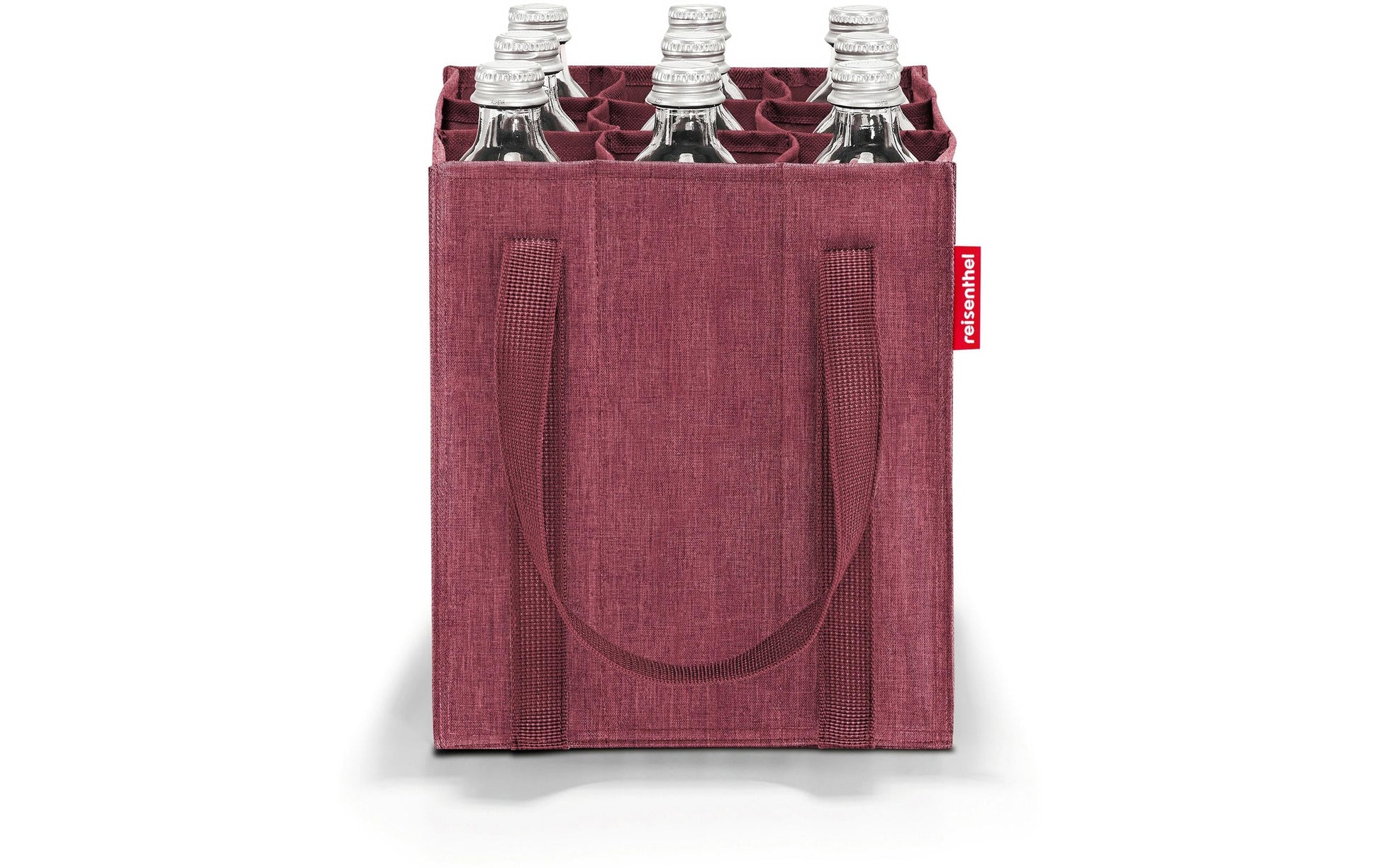 Reisenthel Stofftasche, Polyester, Motiv Twist Maroon, 240×280×240 mm