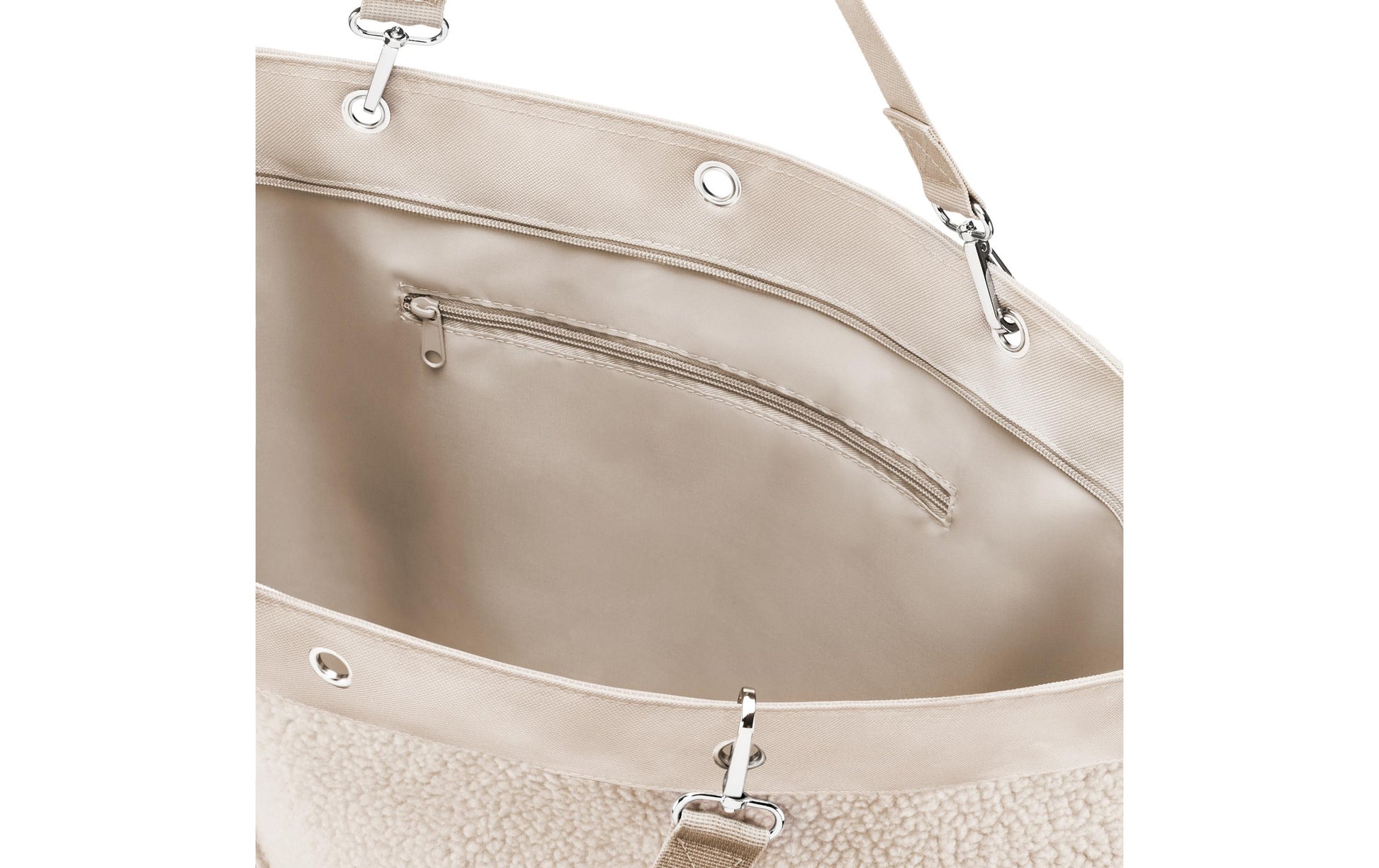 Reisenthel Stofftasche, Polyester, Teddy Sand, 680×455×200 mm