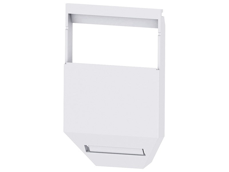 Bachmann Kabelmanagement DESK 2 – Kunststoff, Weiss