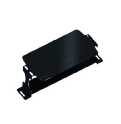 Bachmann Consolidation Point Halterung 3-fach, Stahl, 300×170×70 mm – Schwarz