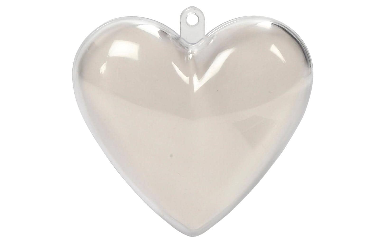 Creativ Company Aufhänger – 6,5 cm – Kunststoff, transparent – 10-teilig