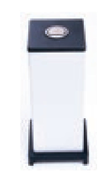 Bachmann E-Cube-K-540 Energiesäule, für 2×(4 Steckdosen), 540×240×240 mm – schwarz/weiss
