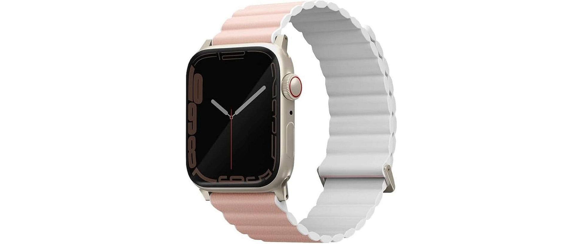 Uniq Revix Premium Edition – Armband – für Apple Watch (diverse Grössen), Rosa, 130–210 mm
