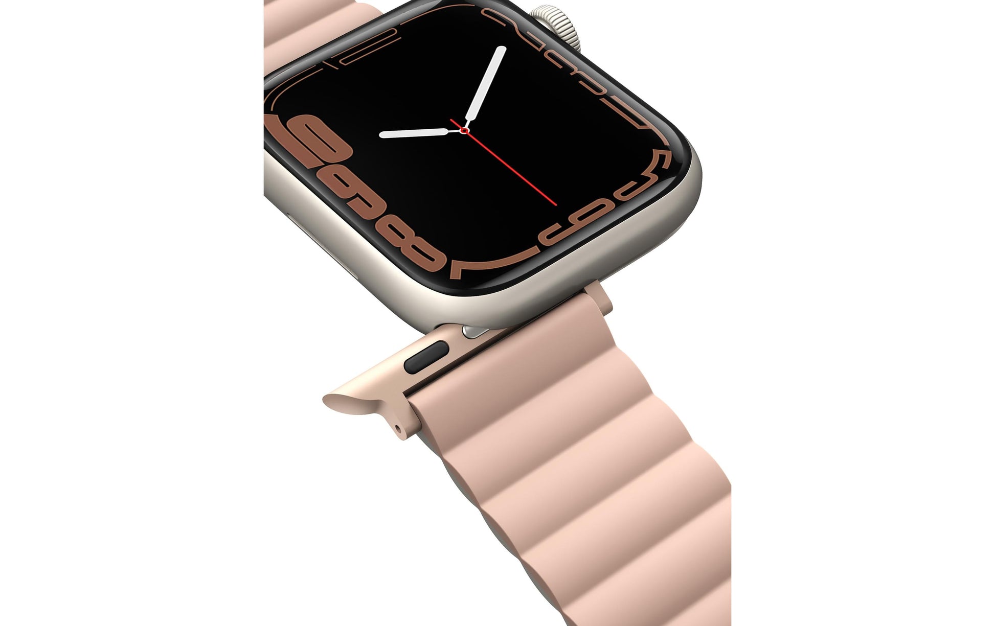 Uniq Revix – Armband – für Apple Watch (40/41/42 mm), Pink, Silikon