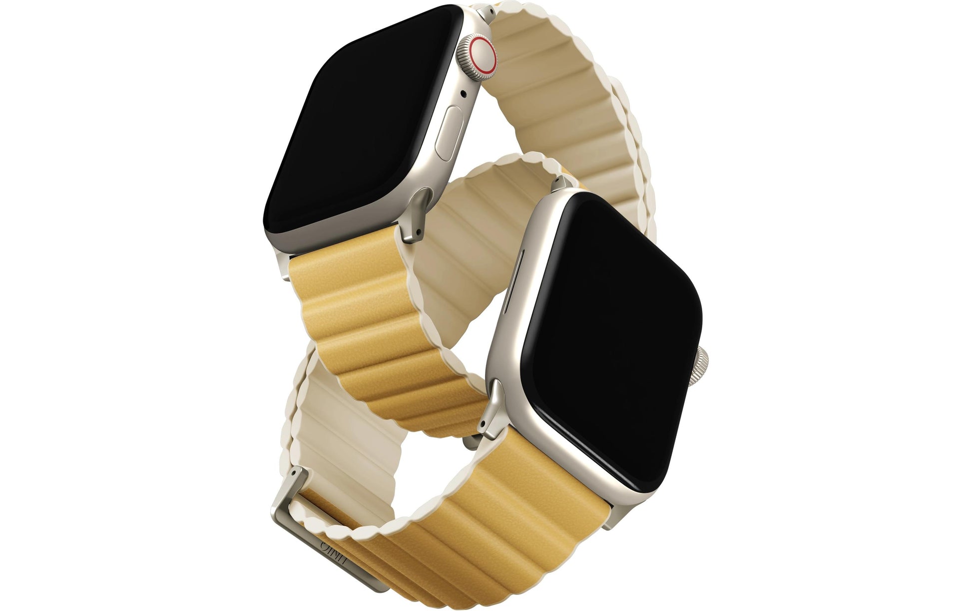 Uniq Revix Premium Edition – Armband – für Apple Watch (diverse Grössen), Gelb, 130–210 mm