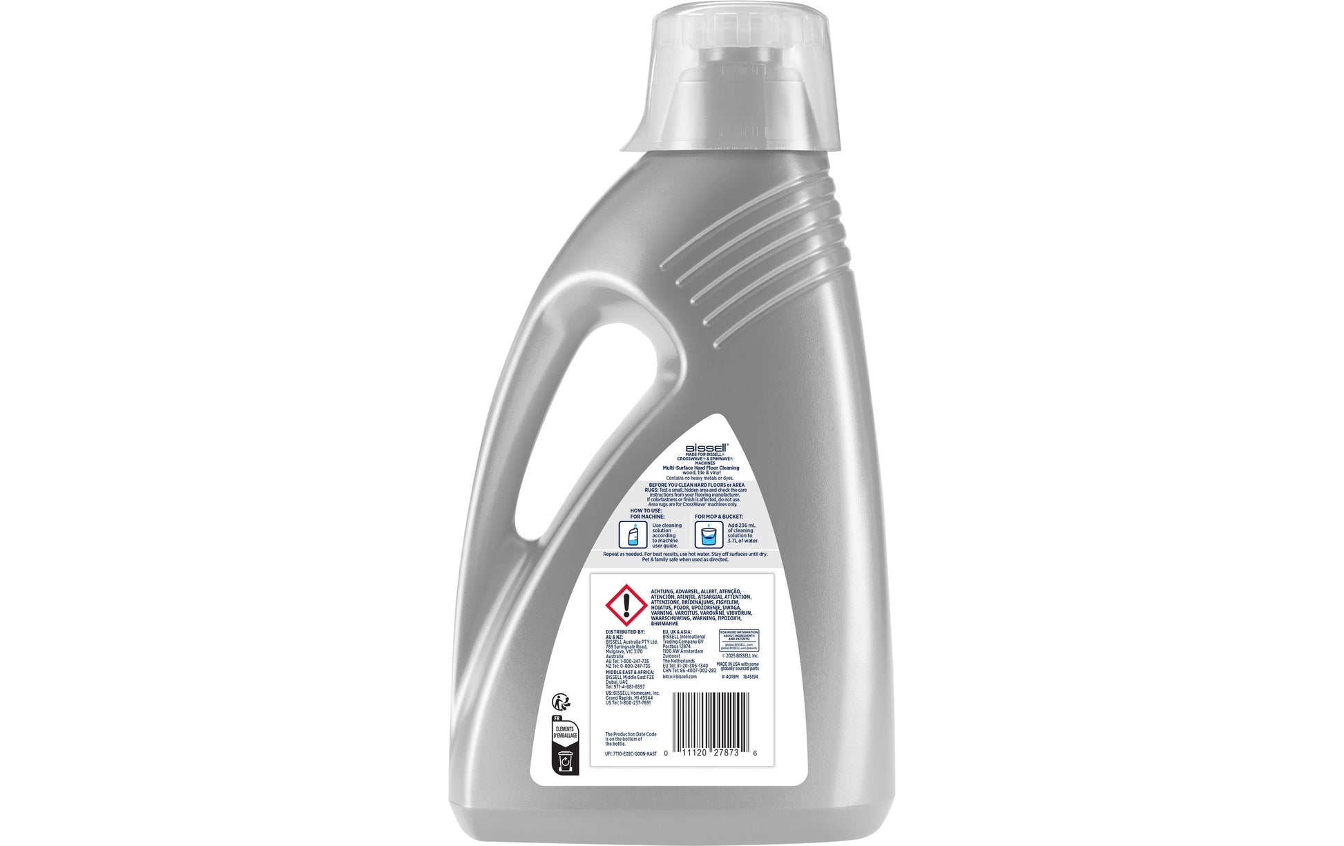 Bissell CrossWave – Bodenreiniger Pet Pro Oxy – 2 l