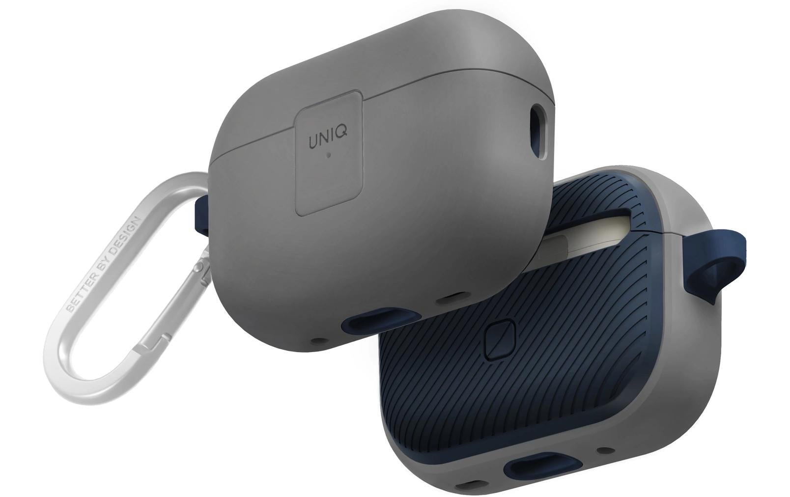 Uniq Clyde – Ladecase für AirPods Pro (1./2. Gen.), Grau