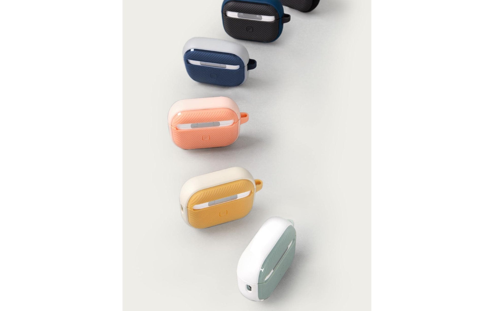 Uniq Clyde – Schutzhülle – für Apple AirPods Pro (1. & 2. Gen.) – Aluminium/PC/TPU – Weiss