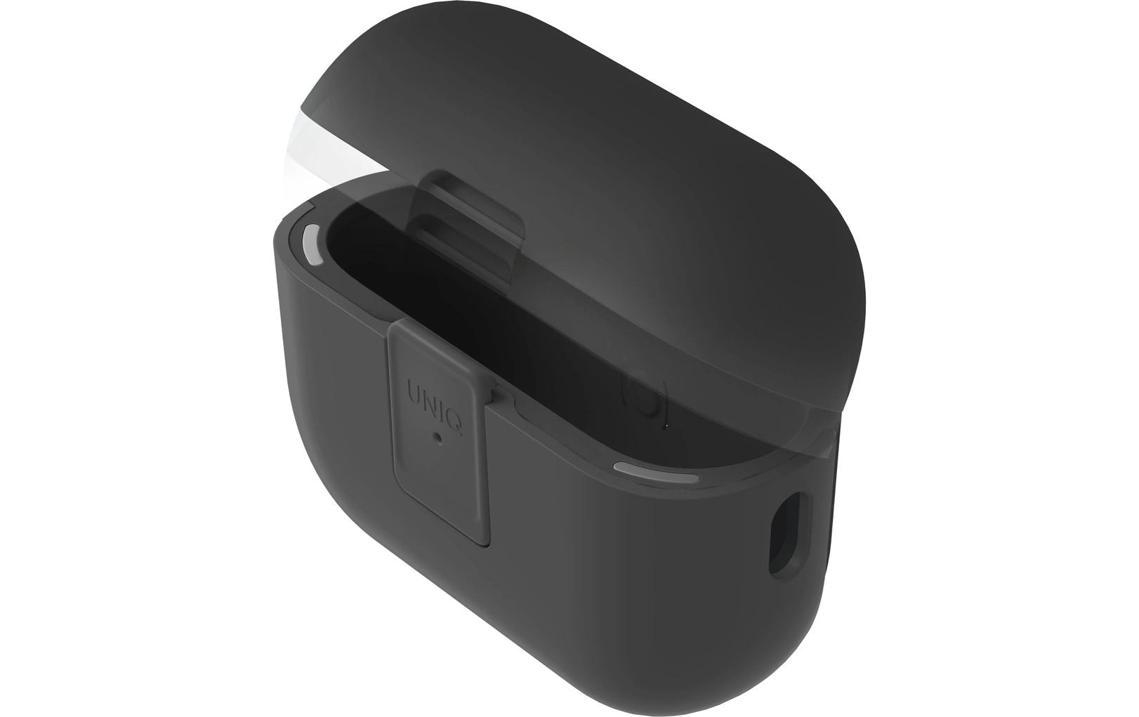 Uniq Clyde – Schutzhülle für AirPods Pro (2. Gen.), Schwarz