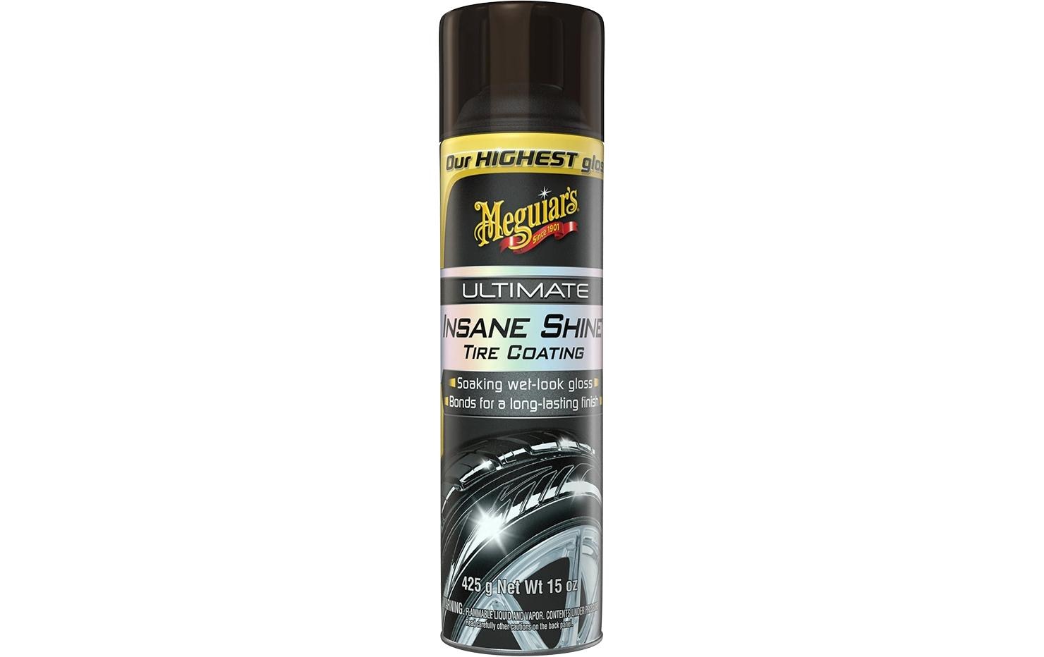 Meguiar's Ultimate Pneuschwärzer – für Reifen, 425 g