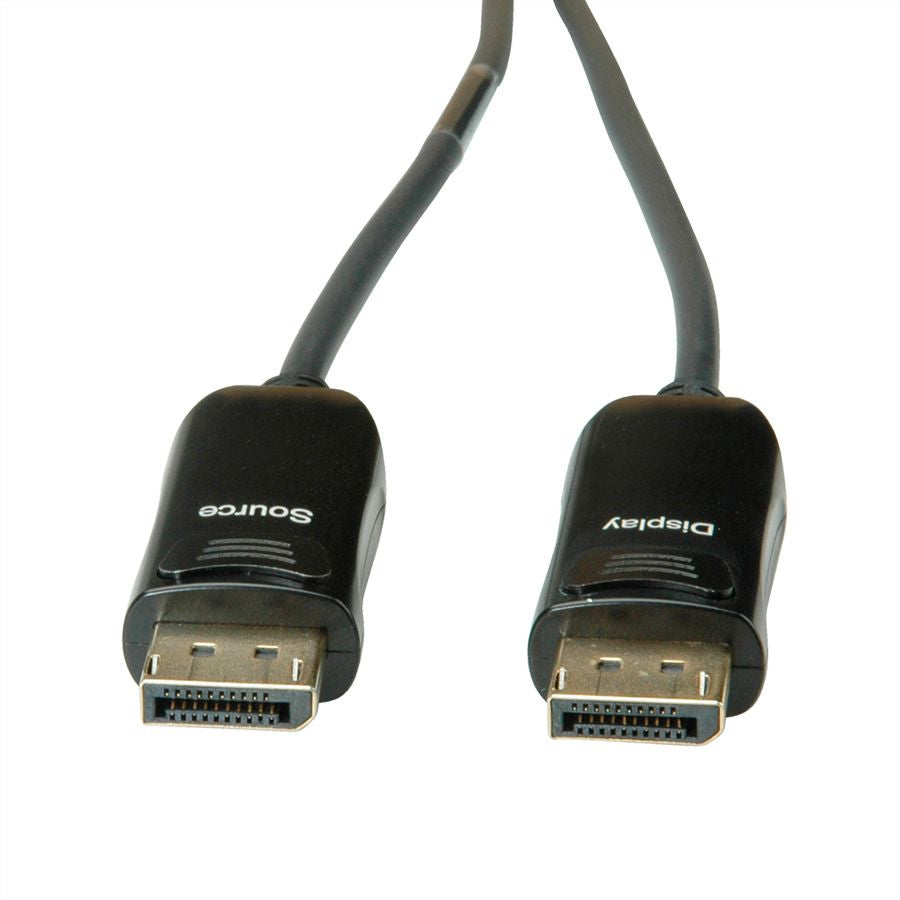ROLINE DisplayPort Kabel DP 1.4 8K 60 Hz – 30 m – AOC, aktiv