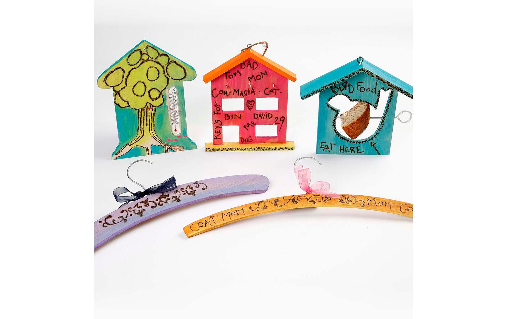 Creativ Company Kleiderbügel 42 cm – Holz – Braun