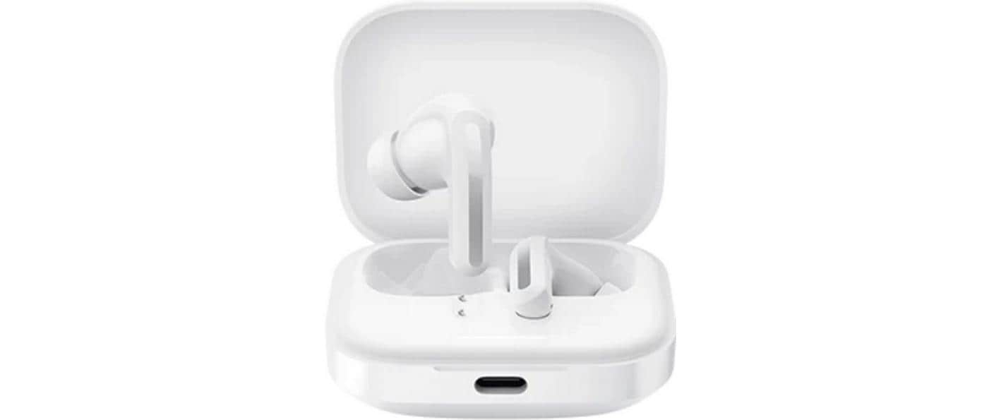 Xiaomi Buds 5 TWS In-Ear – Stereo, ANC, Qi-Ladecase, Weiss, BT 5.3
