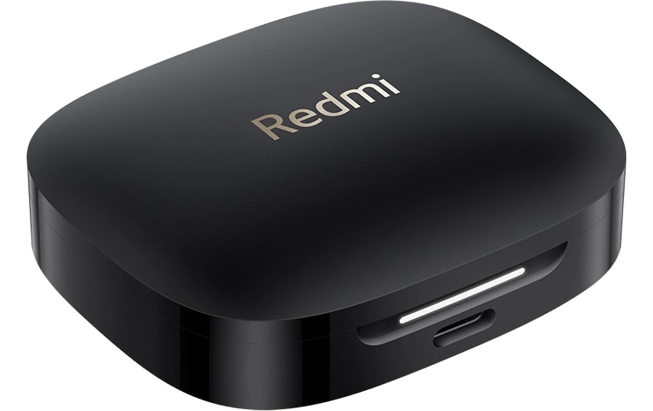 Xiaomi Redmi Buds 6 TWS In-Ear – Stereo, ANC, mit Ladecase, Schwarz, BT 5.4