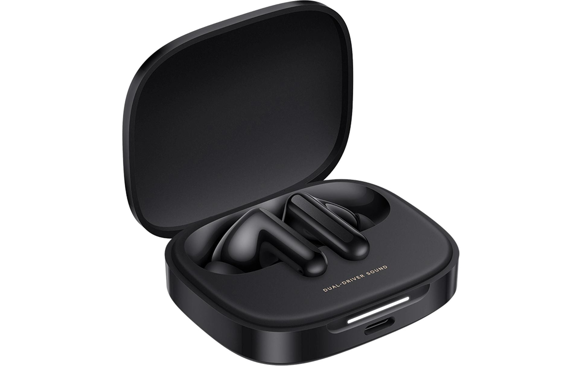 Xiaomi Redmi Buds 6 TWS In-Ear – Stereo, ANC, mit Ladecase, Schwarz, BT 5.4