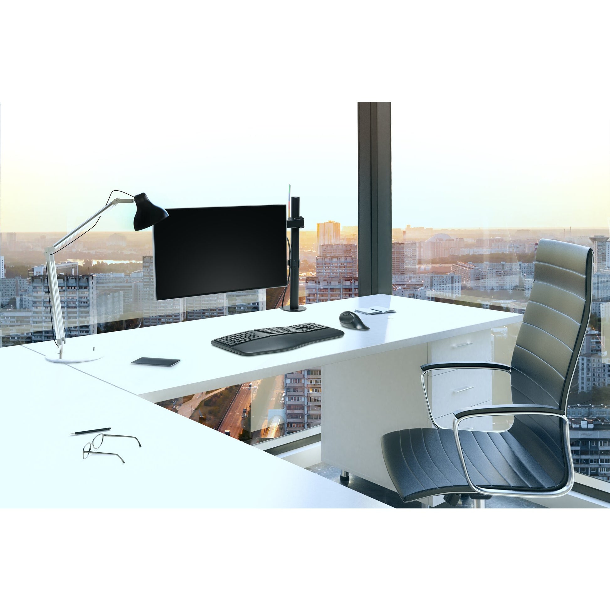 Kensington SMARTFIT ERGO EXTENDED – Monitorarm, Single