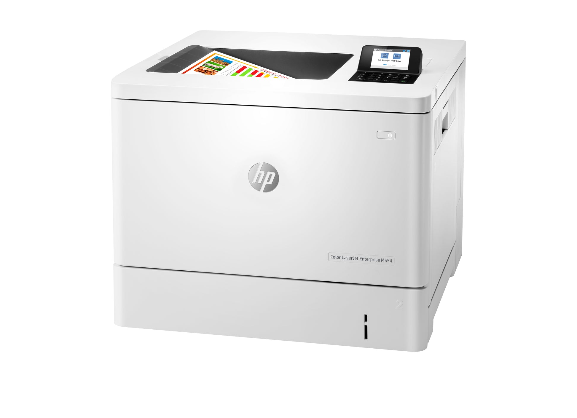 HP Color LaserJet Enterprise M554dn – A4, Farbe, Duplex, 33 S./Min., 1200 × 1200 dpi, LAN/USB