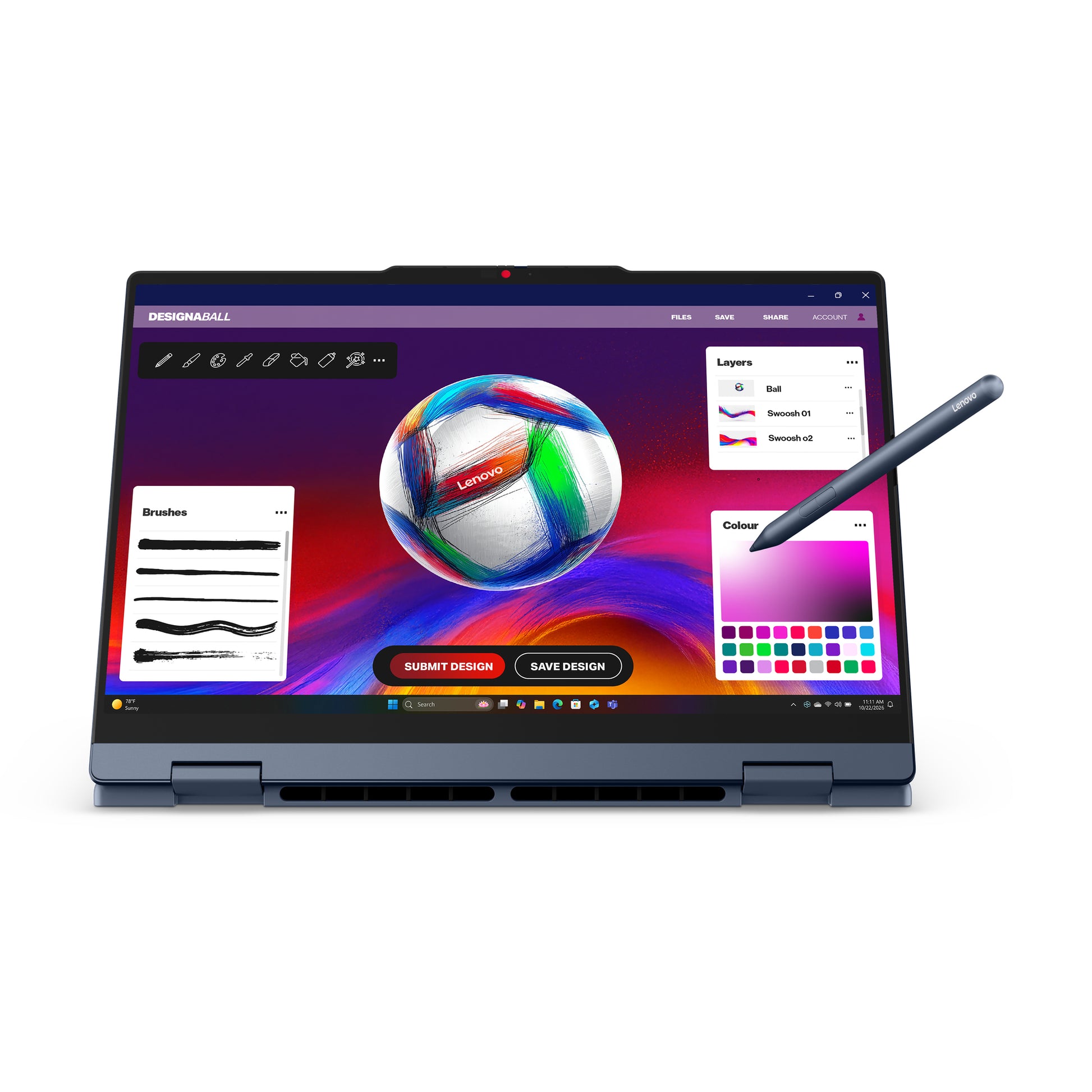 Lenovo IdeaPad 5 2in1 – 14" WUXGA Touch, Ryzen AI 7 445, 16 GB, 1 TB SSD, Win 11 Home