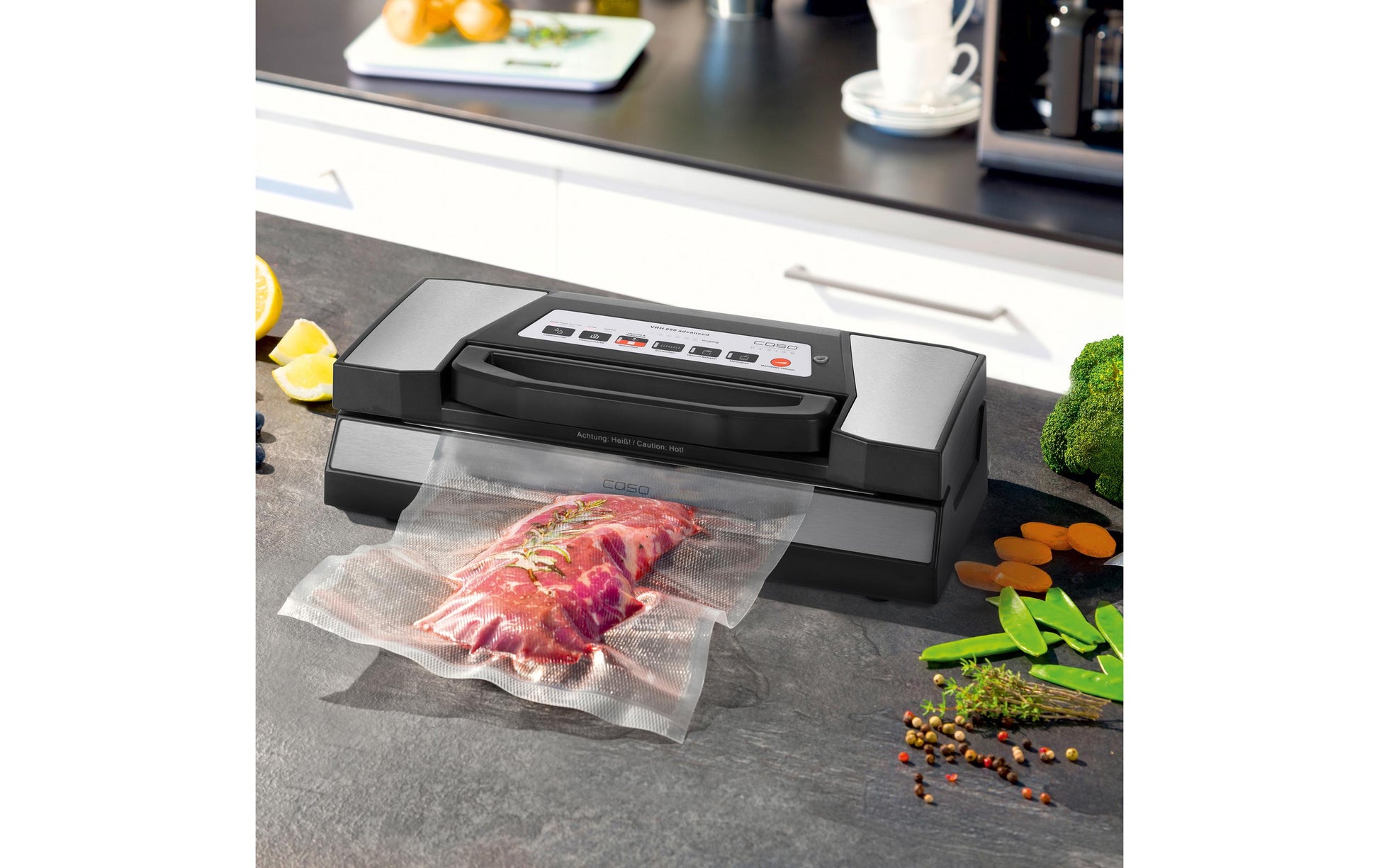 Caso VR 690 Advanced Vakuumierer – 40 cm, 20 l/min, 130 W
