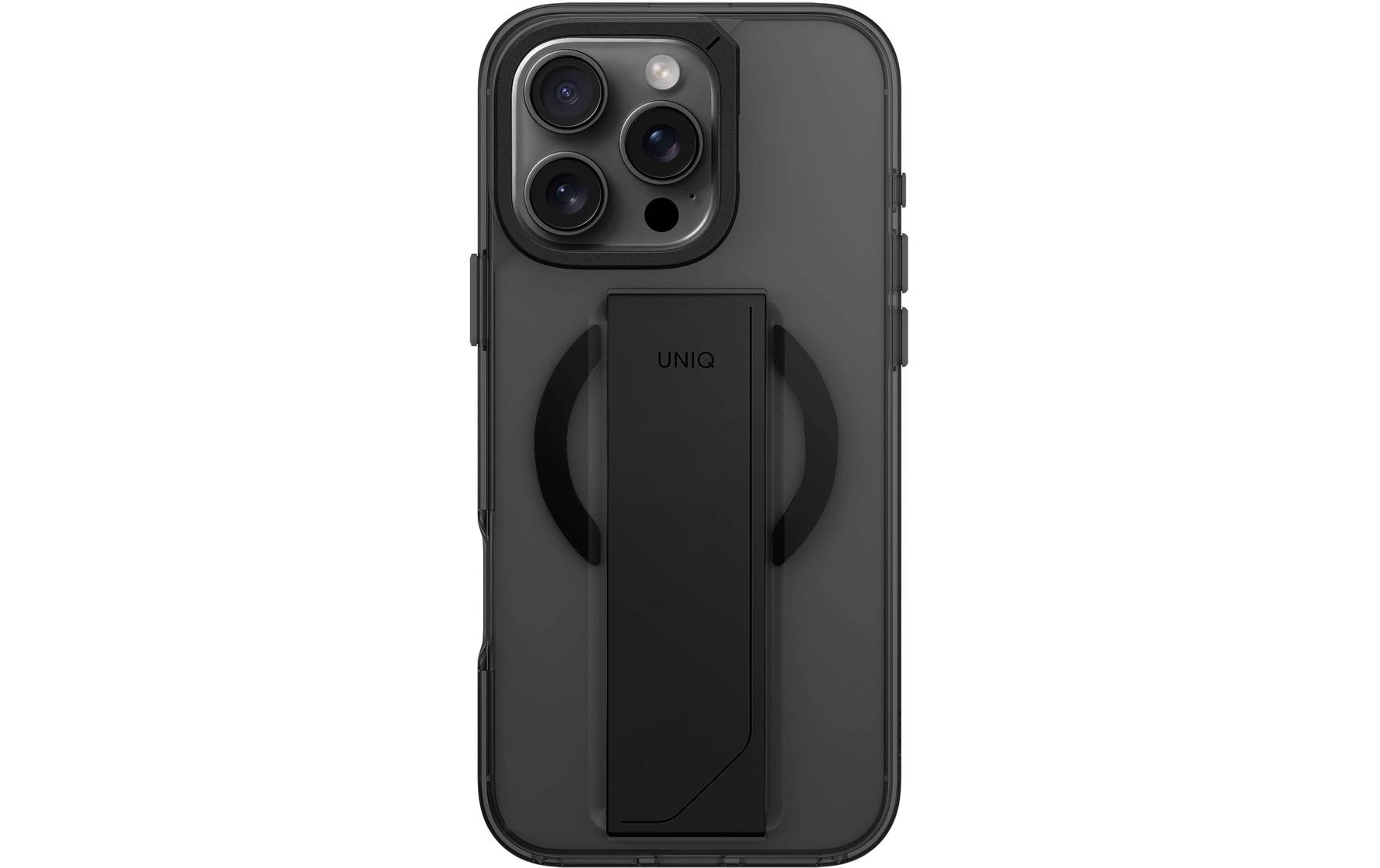 Uniq Backcover Heldo Max – für Apple iPhone 16 Pro – Anthrazit – TPU