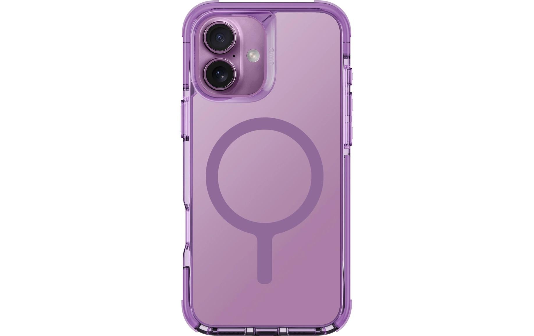 Uniq Backcover – für Apple iPhone 16 – rosa – TPU