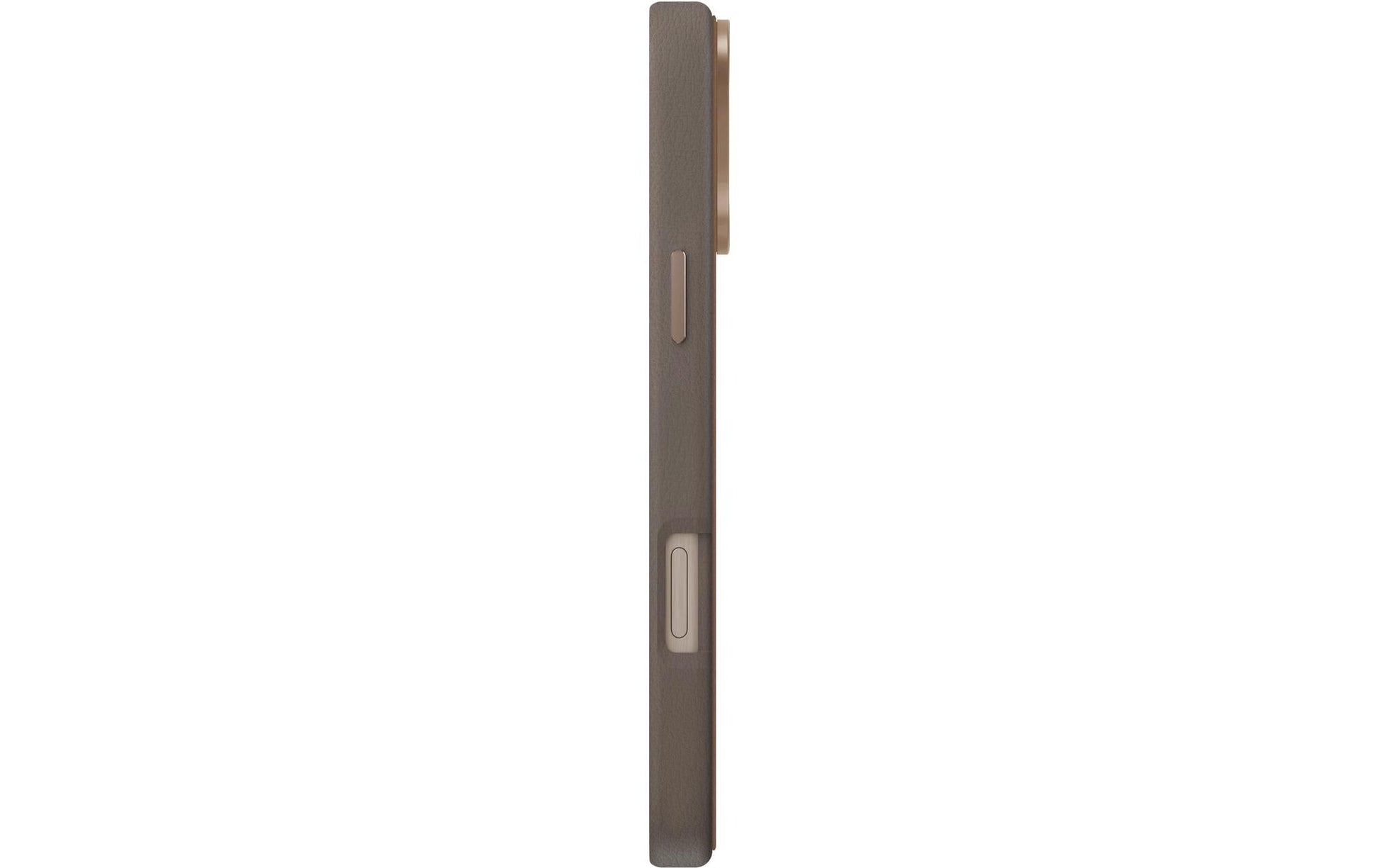 Uniq Backcover Lyden – für Apple iPhone 16 Pro Max – beige – Kunstleder