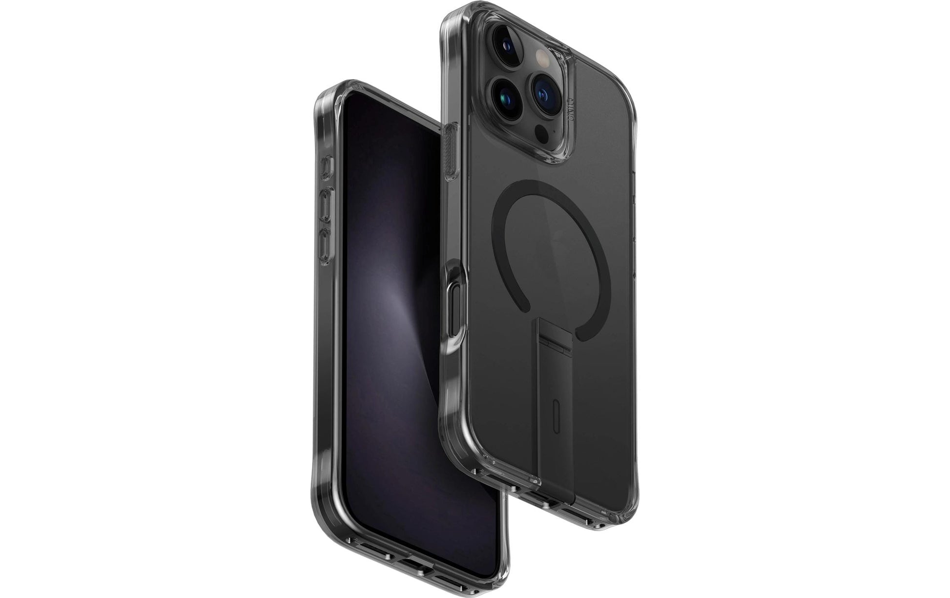 Uniq Backcover Eleva Hybrid – für Apple iPhone 16 Pro – schwarz – TPU/PC