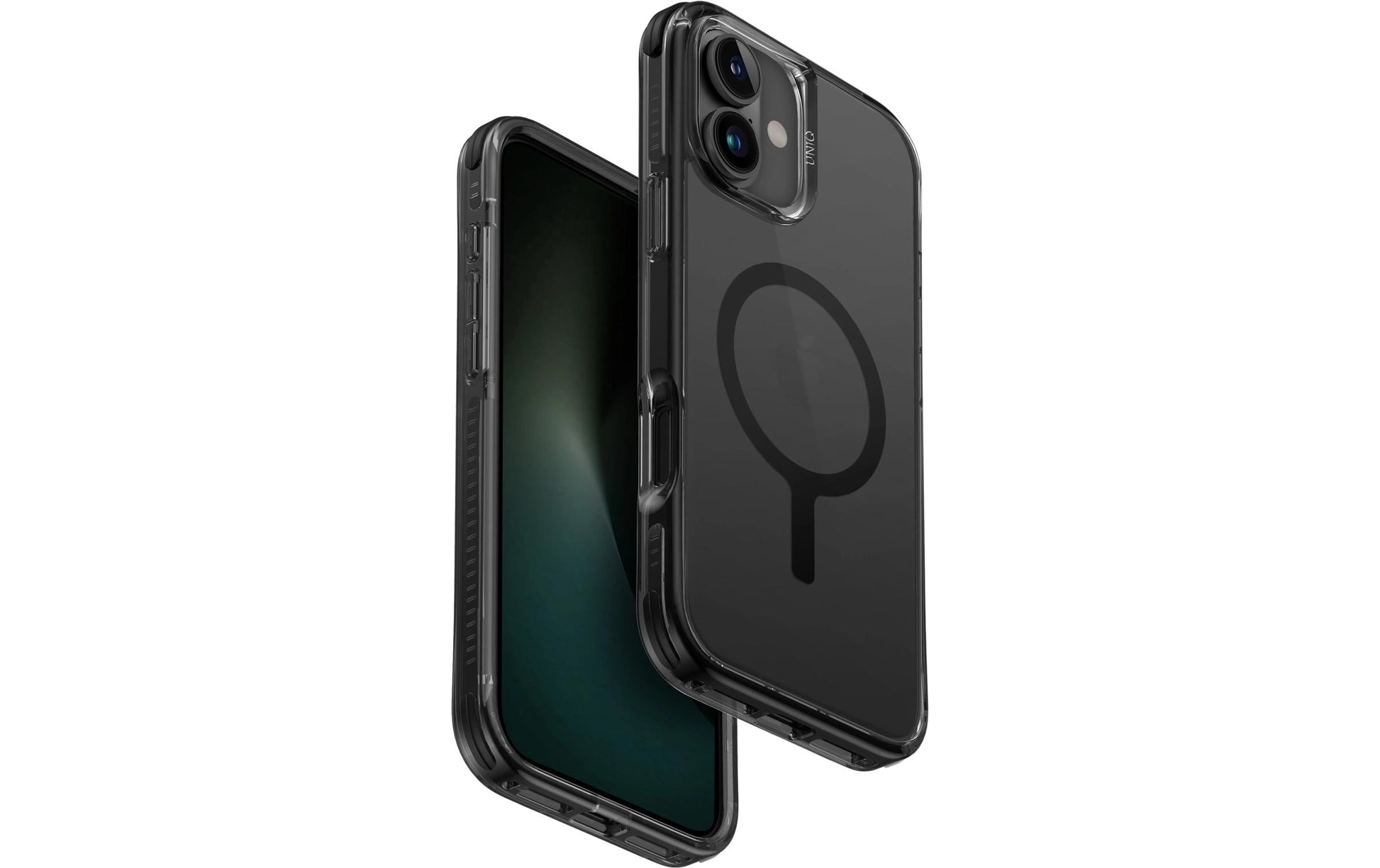 Uniq Backcover Combat Hybrid – für Apple iPhone 16 – schwarz – PC