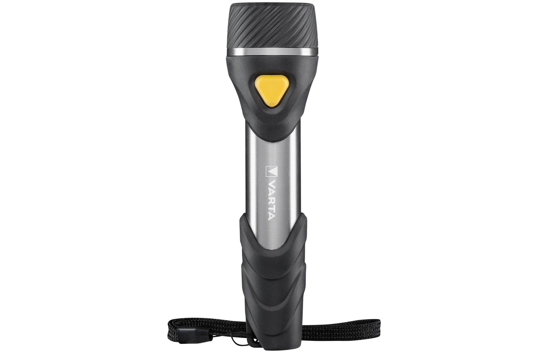 Varta Taschenlampe Day Light F20 – 60 lm, 45 m, Batteriebetrieb (2× AA) – Schwarz