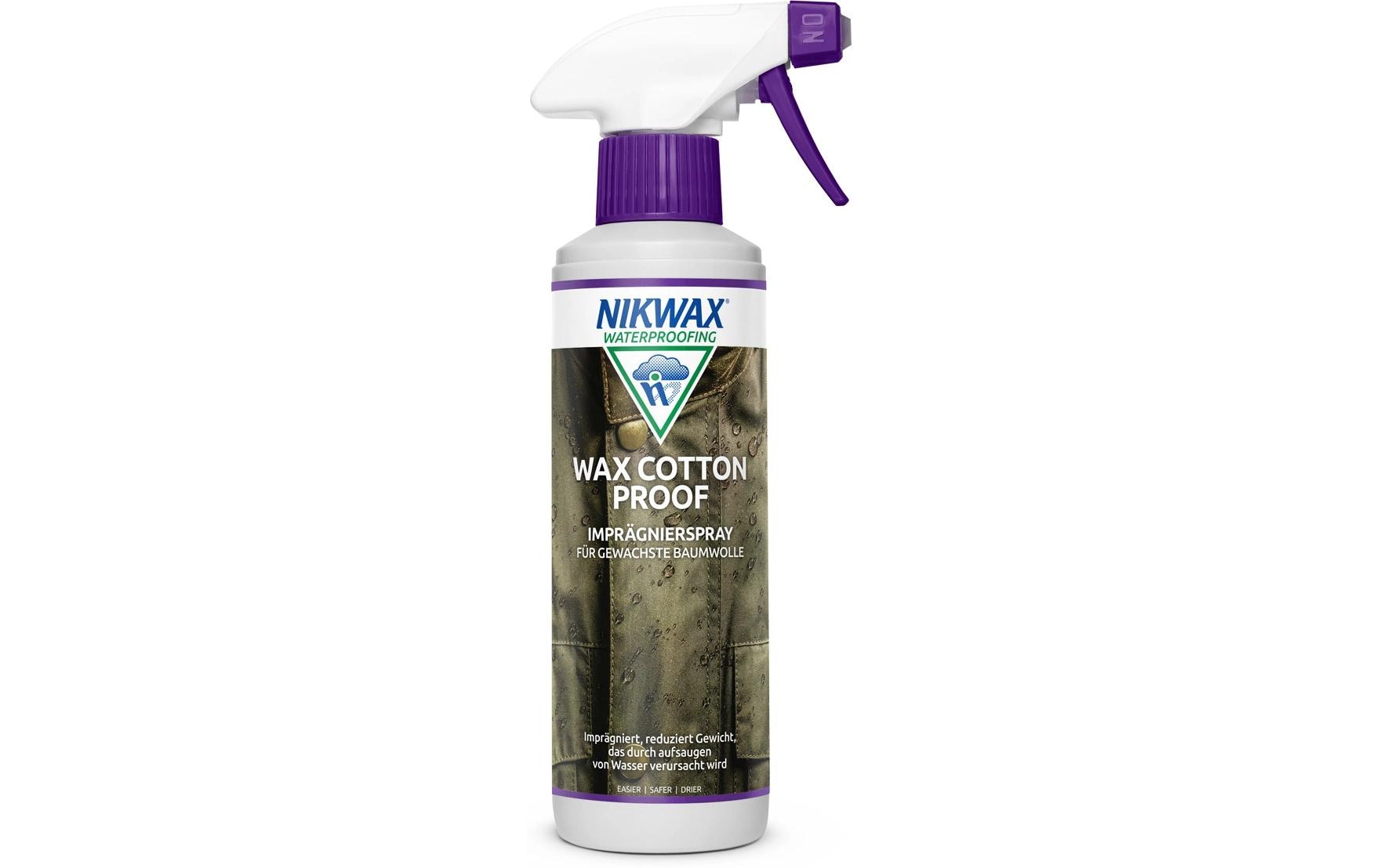 Nikwax WAX Cotton Proof – Imprägnierspray – für Baumwolle – 300 ml